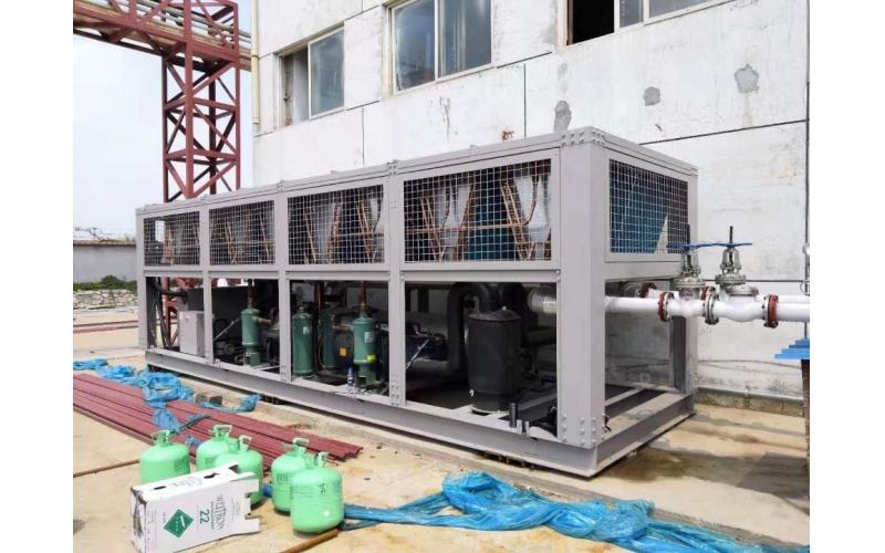 風冷式冷水機現場案例